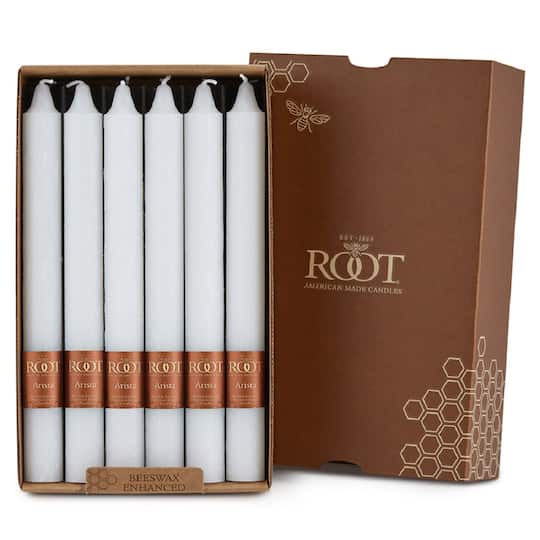 Root Candles 9" Unscented Timberline™ Arista™ Taper Candles